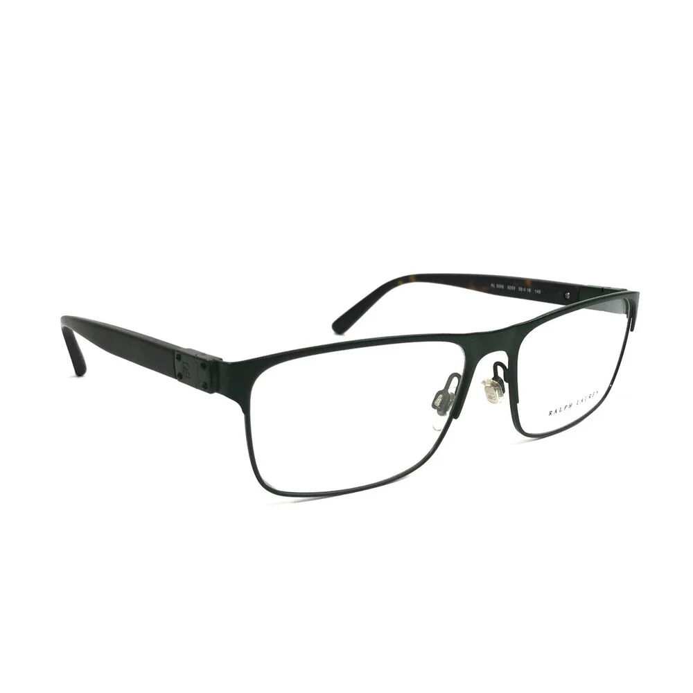 Ralph Lauren Eyeglasses Frames RL5095 9283 Tortoise Green Rectangle 56-16-145
